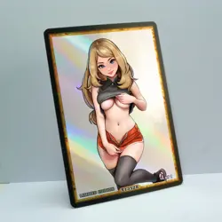 SERENA Waifu Anime Card LIMITED 1/1 Custom TCG Holo Goddess Story ACG T13528 - Image 2