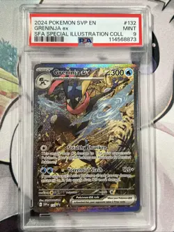 Greninja ex 132 Sv: Scarlet & Violet Promo Cards Holo - Image 1