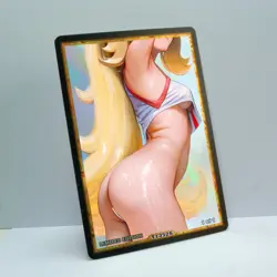 KORRINA Waifu Anime Card LIMITED 1/1 Custom TCG Holo Goddess Story ACG T13526 - Image 2