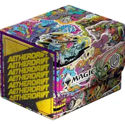 MAGIC CARD DECK BOX CASE 100 SIDEWINDER AETHERDRIFT: REVVED-UP RACERS - Image 1