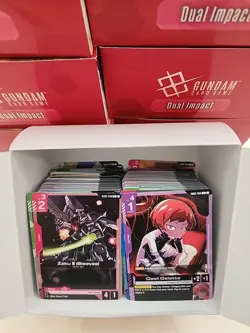 GUNDAM CARD GAME: Dual Impact 9 Booster Boxes GD02 Bulk - NO ALTs, LRs, or LR+ - Image 2