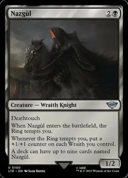 Nazgul (0100) #100 (NM) Lord of the Rings LTR Magic MTG - Image 1