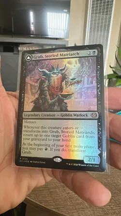 Grub, Storied Matriarch Grub, Notorious Auntie #105 Foil MTG Lorwyn Eclipsed ECL - Image 1