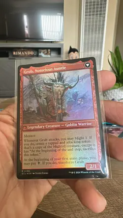 Grub, Storied Matriarch Grub, Notorious Auntie #105 Foil MTG Lorwyn Eclipsed ECL - Image 2