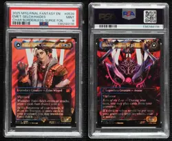 Borderless Surge Foil Emet-Selch Unsundered Hades Sorcerer of Eld Magic PSA 9 - Image 3