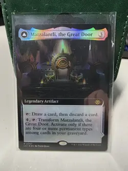 MTG - Lost Caverns of Ixalan - Matzalantli, the Great Door - Extended Art - FOIL - Image 1