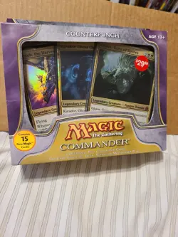 MTG Magic ENGLISH Counterpunch Commander 2011 Deck Factory Sealed SeePics - Image 1