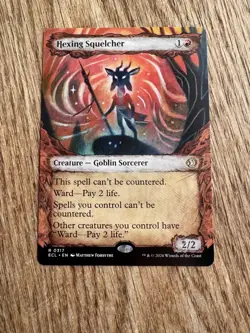 Showcase HEXING SQUELCHER x1 mtg NM-M Lorwyn Eclipsed 1 Rare Magic the Gathering - Image 2