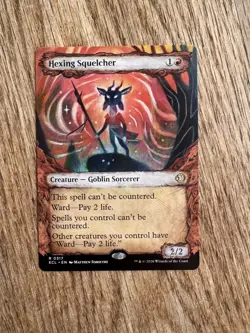 Showcase HEXING SQUELCHER x1 mtg NM-M Lorwyn Eclipsed 1 Rare Magic the Gathering - Image 4