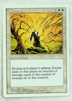 Karma - 5th Series - 1997 - Magic The Gathering - Image 1