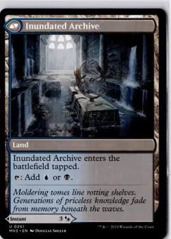 Waterlogged Teachings Modern Horizons 3 Regular NM U 0261 - Image 2