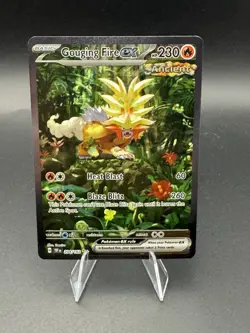 Gouging fire ex - 204/162 Temporal Forces Special Illustration Pokemon - NM/MINT - Image 1