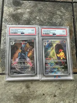 Pokemon Ceruledge TCG Surging Sparks IR Card 197/191 and Pokemon Armourage - Image 1