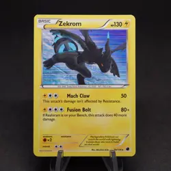 Zekrom 39/116 B&W Plasma Freeze (2013) Holo Rare - Pokemon TCG Card - Image 1