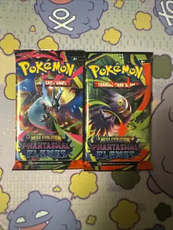 Pokemon Phantasmal Flames Booster Packs - FACTORY SEALED 2 Packs - Image 1