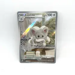 Cinccino blk 153/086 Sv: Black Bolt Holo NM Pokemon TCG - Image 1