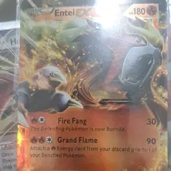 Entei EX 13/108 Dark Explorers Holo Ultra Rare Basic 180HP Pokemon TCG English - Image 1