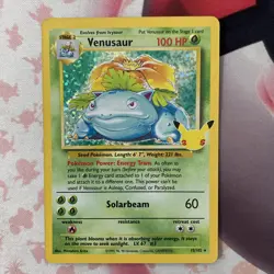 Pokemon TCG Venusaur 15/102 Celebrations Set Holo Rare - Image 1