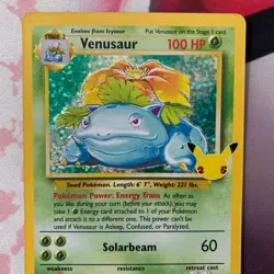 Pokemon TCG Venusaur 15/102 Celebrations Set Holo Rare - Image 2