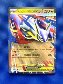 Mega Latias ex Promo 011 & Mega Latias ex 100/132 Pokemon Mega Evolution NM set - Image 1