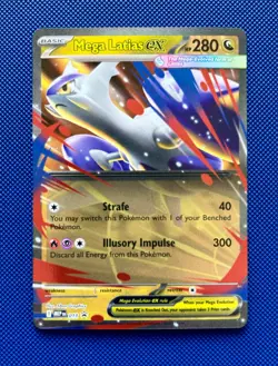 Mega Latias ex Promo 011 & Mega Latias ex 100/132 Pokemon Mega Evolution NM set - Image 2