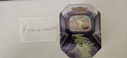 NEW Pokemon TCG Tyranitar Triple Whammy Collector’s Tin Factory Sealed 2024 - Image 1