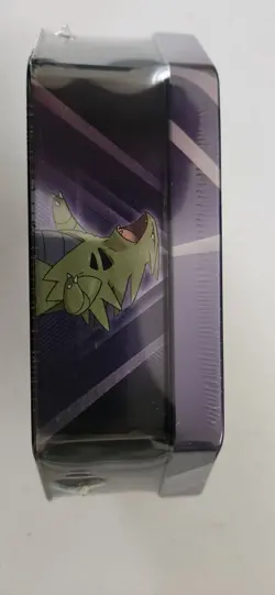 NEW Pokemon TCG Tyranitar Triple Whammy Collector’s Tin Factory Sealed 2024 - Image 3