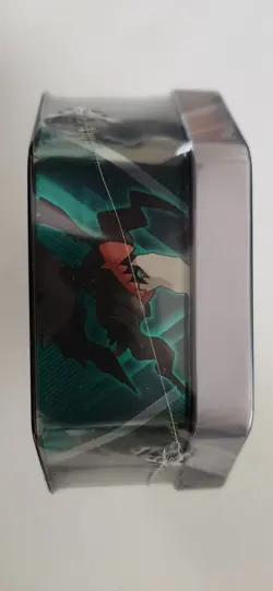 NEW Pokemon TCG Tyranitar Triple Whammy Collector’s Tin Factory Sealed 2024 - Image 4