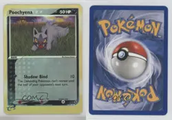 Poochyena Reverse Foil Pokemon EX Ruby & Sapphire #65 2003 - Image 3