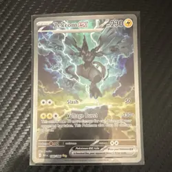 Pokemon Zekrom EX 166/086 Sv: Black Bolt Special Illustration Rare Holo English - Image 1