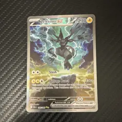 Pokemon Zekrom EX 166/086 Sv: Black Bolt Special Illustration Rare Holo English - Image 3