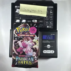 22.43 g Paldean Fates Booster Pack Pokemon TCG New Sealed - Image 1