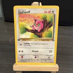 Pokemon Jigglypuff Jungle 1st Edition (54/64) NM - Image 1