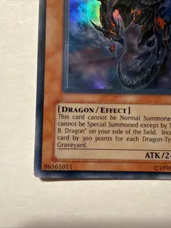 Red-Eyes Darkness Dragon SD1-EN001 YuGiOh Structure Deck: Dragon's Roar - Image 5