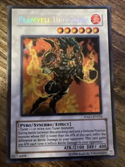 Yu-Gi-Oh Flamvell Uruquizas HA01-EN024 LP - Image 1