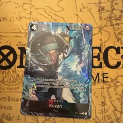 Kuzan OP11-084 Alt Art R Fist of Divine Speed English One Piece - Image 1