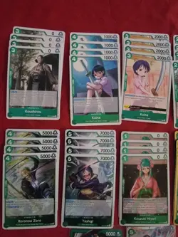 One Piece TCG Custom Green Roronoa Zoro Deck Ready to Play - Image 5