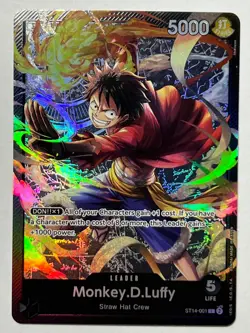 Monkey.D.Luffy ST14-001 One Piece Starter Deck 14: 3D2Y L English - Image 1