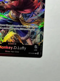 Monkey.D.Luffy ST14-001 One Piece Starter Deck 14: 3D2Y L English - Image 5