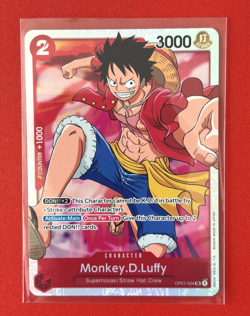 Monkey.D.Luffy OP01-024 - One Piece TCG - SR Near-Mint Super Rare English - Image 1