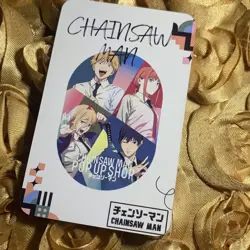 Denji POCHITA Chainsaw Man Chain Set Goddess Anime ACG Girl Waifu Card 2 - Image 2