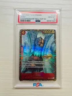 PSA10 One Piece Card English Jozu OP02-008 Championship TOP64 From Japan - Image 1