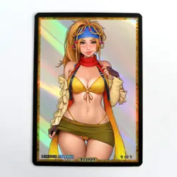 RIKKU Waifu Anime Card LIMITED 1/1 Custom TCG Holo Goddess Story ACG T13604 - Image 1