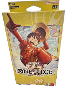 One Piece Card Game: Egghead Starter Deck ST-29 - English Bandai - New/Sealed - Image 1