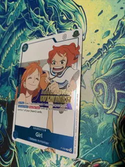 One Piece Card Game Girl Release Event Winner Promo Card P-096 NM English - Image 3