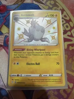 Arctozolt SV046/SV122 Pokemon Shiny Holo Rare Shining Fates: Shiny Vault Card NM - Image 1