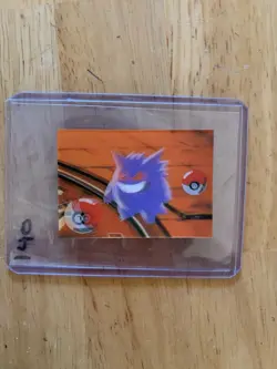 Very Rare Gengar No. 094 Meiji Mini Zoom Up Lenticular Japanese Pokemon Card - Image 1