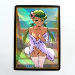 MALLOW Waifu Anime Card LIMITED 1/1 Custom TCG Holo Goddess Story ACG T13592 - Image 1