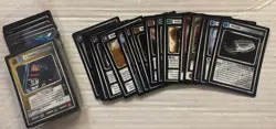 2001 Voyager Star Trek CCG Vintage TCG Game Huge Lot Of 126 Cards Com / Uncom - Image 1