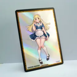 LILLIE Waifu Anime Card LIMITED 1/1 Custom TCG Holo Goddess Story ACG T13589 - Image 2